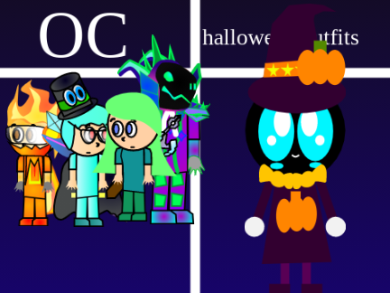 Give me your OC halloween outfits remix