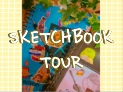 Sketchbook tour + doodles 