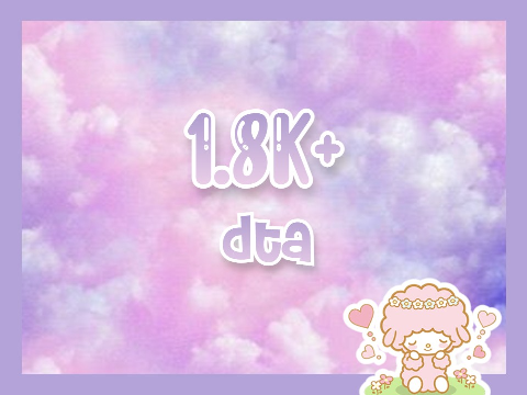 [RESHARED] _ੈ✩ 1.8k+ dtae ´ˎ-