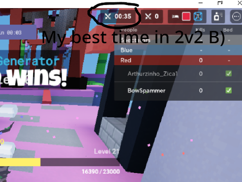 pog roblox bedwars plays