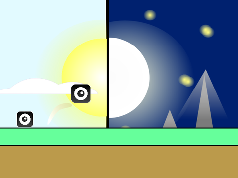 Night & Daylight Platform Game
