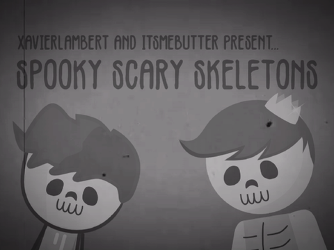 Spooky Scary Skeletons | Original Meme (collab w/ @ItsMeButter)