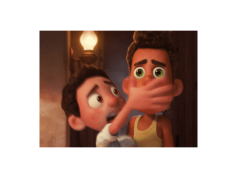 when my friend is telling the whole surprise 