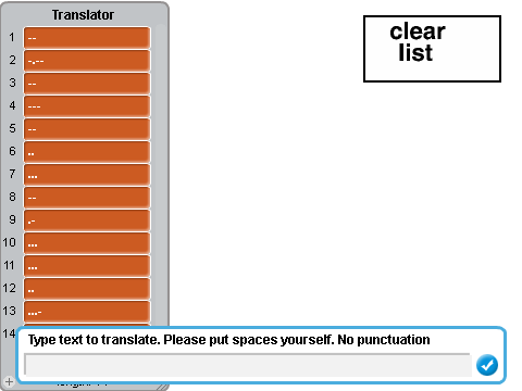 Morse Code Translator