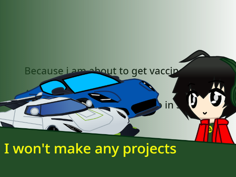 I won't make any projects
