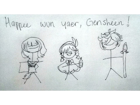 Genshin 1 Year Anniversary!