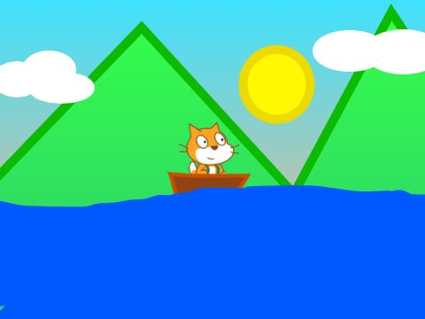 scratchcat's adventure (an art)
