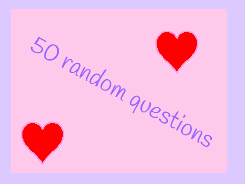 50 RANDOM QUESTIONS!! remix