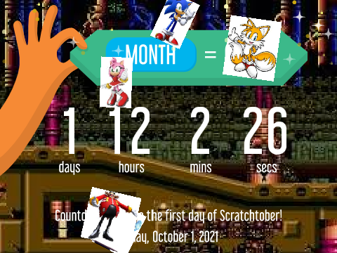 Countdown to Scratchtober (Sonic Edition)