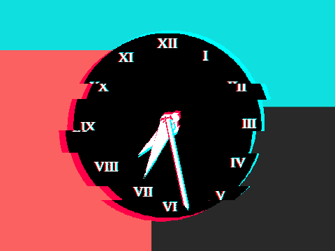 glitch clock 