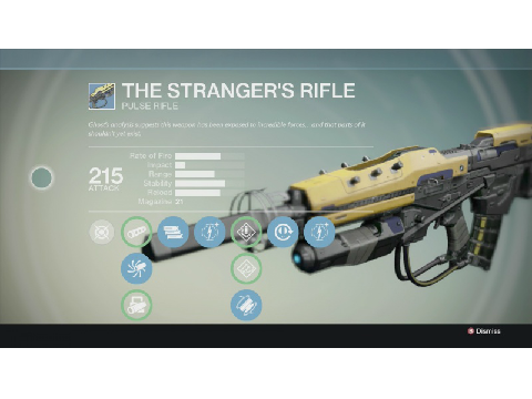 Stranger's Rifle Rare Pulse Rifle Review