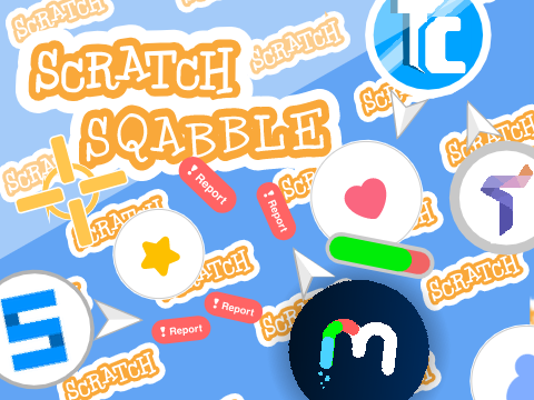 ☁ ScratchSquabble! // a mmo hangout scrolling shooter game #all #games #mGR8Tcontent