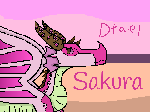 DTAE - Sakura the Rainwing!