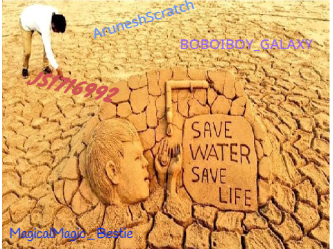 Sign if you want to save water remix remix remix