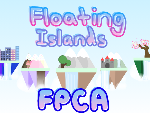 Floating Islands.  An FPCA