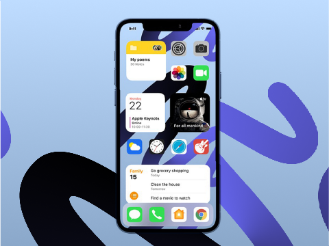 Refined iOS 16 Concept