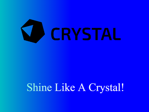 Logo for the Crystal OS