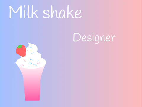 Milkshake Designer