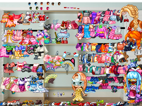 Fantage dress-up Princess Dianna or