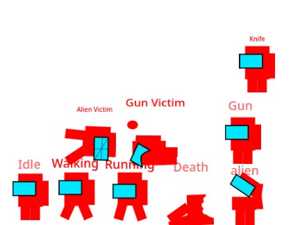 Among Block Original Sprites