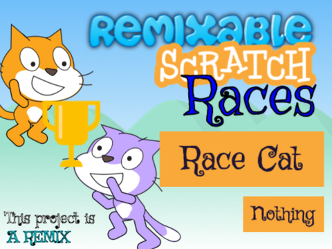 Remixable Scratch Cat Races - XY Scrolling hacked