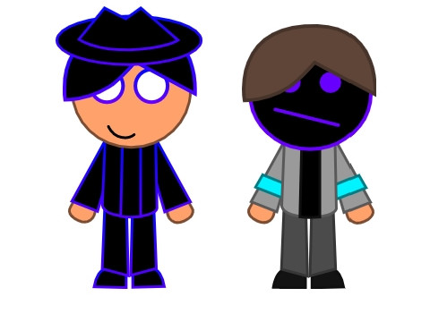 Tyler Cookie and Monochrome Cookie