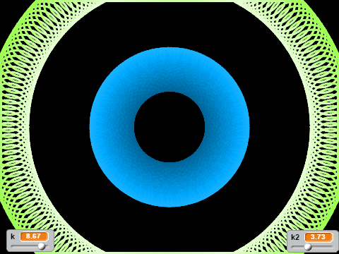 (pen) Spirographic shape generator
