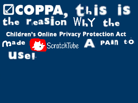 I dit it, I ruined COPPA... I guess...