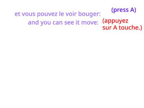 how to make an animation/comment faire une animation