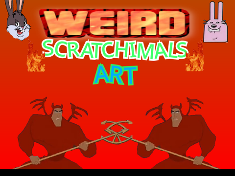 WEIRD Scratchimals Art
