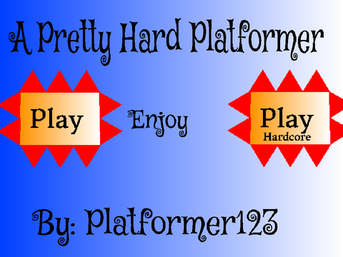 A Pretty Hard Platformer