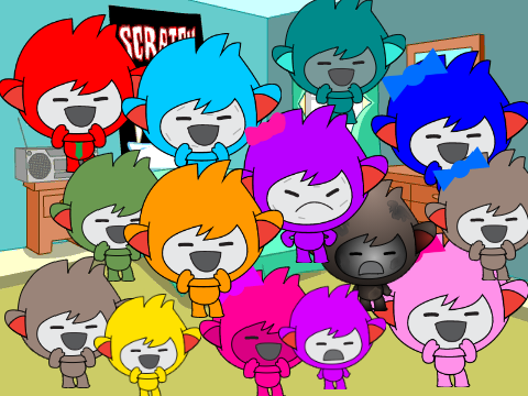 Nano Gets Grounded Characters V1