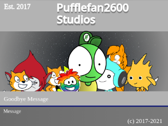 Goodbye message
