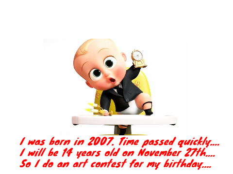 <Closed> My 14th Birthday Art Contest