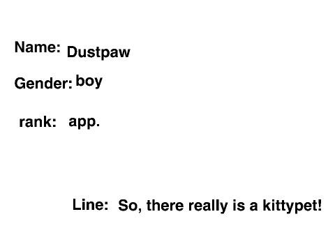 Warrior cat audditions remix
