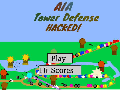 AIA Tower Defense hacked