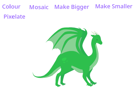 Customisable Dragon (Scratchtober)
