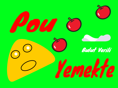 Pou Yemekte Oyunu