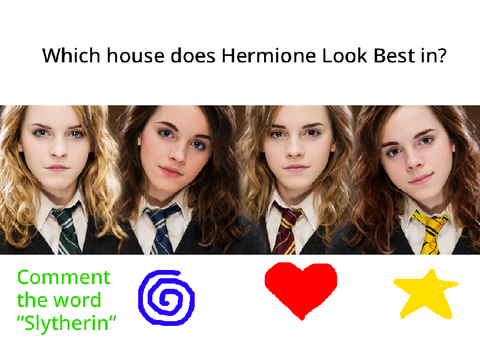 Which house does Hermione look best in?