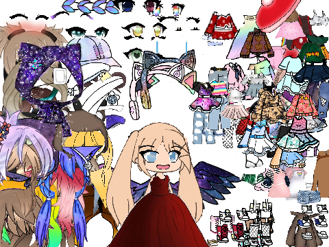 MEGA GACHA dress up remix remix