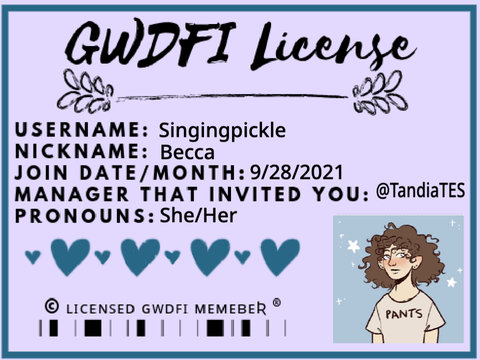 • GWDFI Member License •
