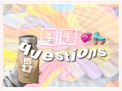 ❀: answering 49 questions 