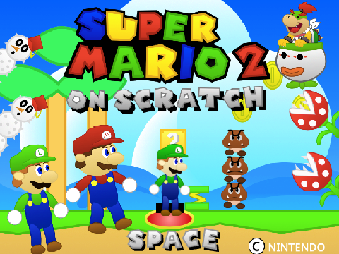 Super Mario on Scratch 