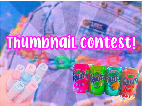 Thumbnail contest “aesthetic scratchers”