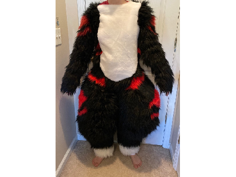 working on a fursuit #1