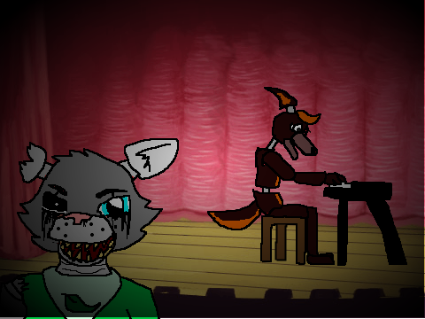 Winston Wolf And Willow the Wildlife Wolf (fanart ouo))