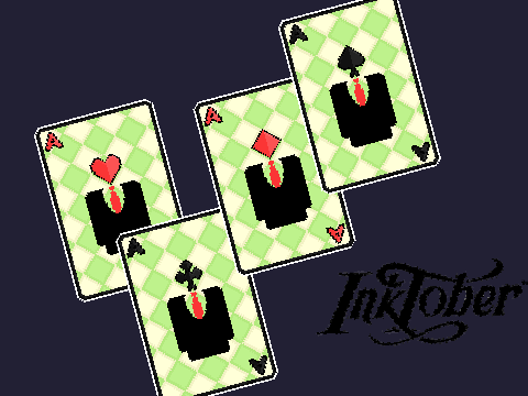 suits of suits inktober art