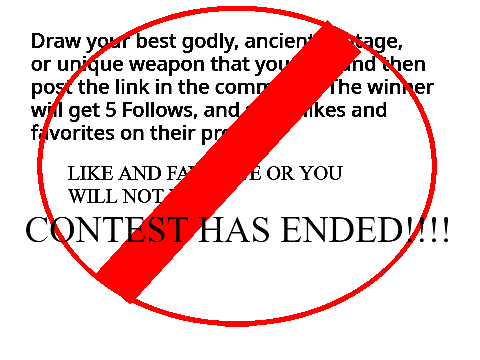 MM2 (Previous) Fanart contest  (Now chatting area)