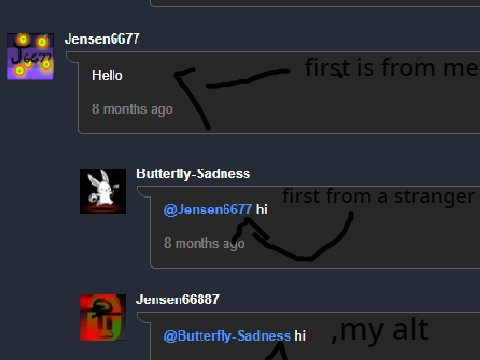 What was my first comment?