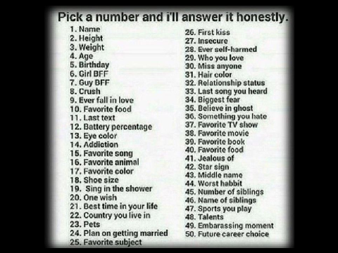 I'll Answer It Honestly